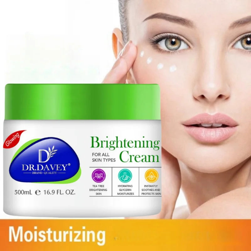 DR.DAVEY Brightening Cream Moisturizing cream Moisturizing face cream can be used for men and women all the year round Peaceful Pleasures Health and Wellness