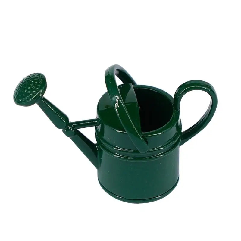 Miniature Watering Can Dollhouse Accessory – Safe PVC Garden Toy