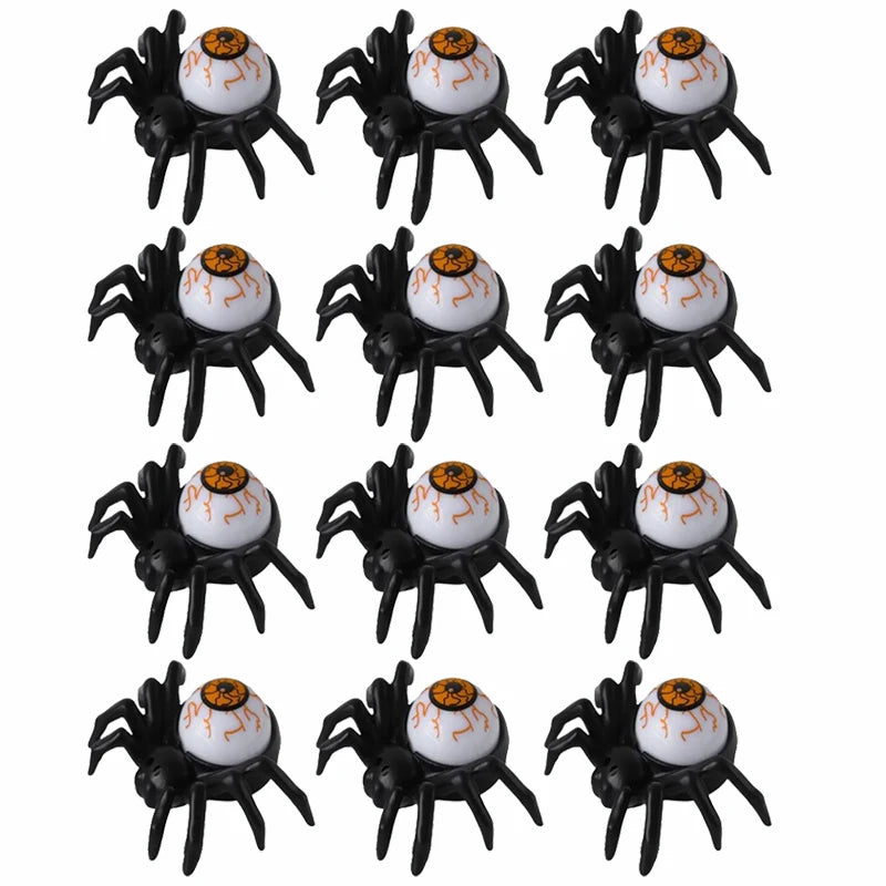 Halloween Spider Eyeball Candle Ambient Light Party Decor 1–12PCS