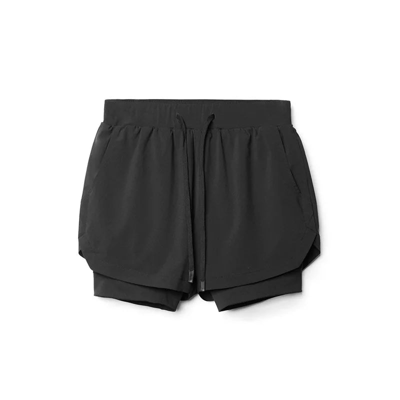 Men's 2-in-1 Running Shorts | Breathable Athletic Training