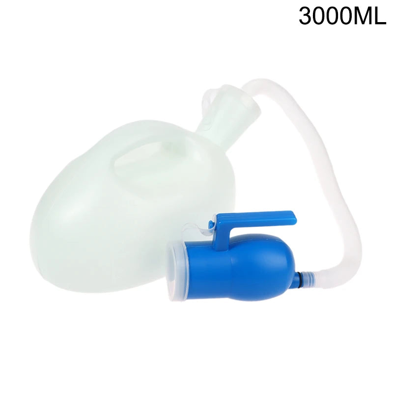 3000ml Elderly Portable Outdoor Travel Pee Toilet Tools Urinal Container With Lid Car Use Bottle Urinal Funnel For Men Peaceful Pleasures Health and Wellness