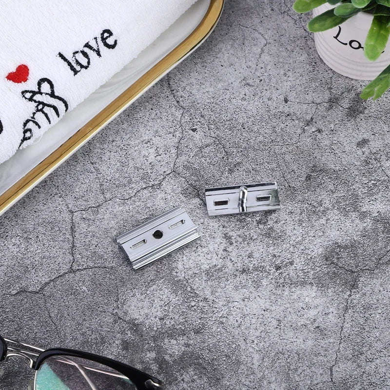 Yaqi Chrome Color Mercury Men Safety Razor Head With A Blade Gap Of 1.25mm And Weight Of 45g Provide Comfortable Shave Peaceful Pleasures Health and Wellness