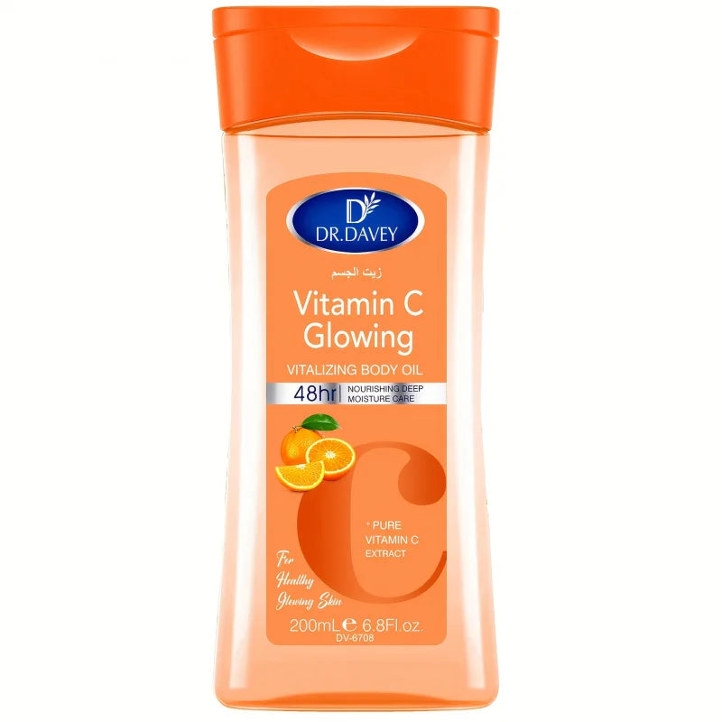 DR.DAVEY Vitamin C Body Treatment & Massage Oil 200ml