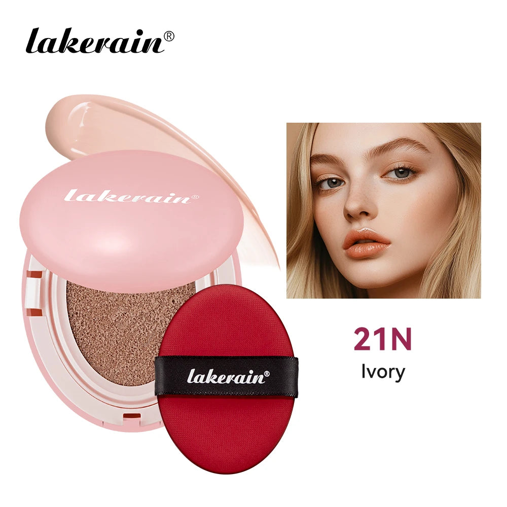 Korean Makeup Clear Soft Cushion Foundation Fit Full Coverage Waterproof Long-lasting Concealer Long-lasting Makeup Peaceful Pleasures Health and Wellness 21N