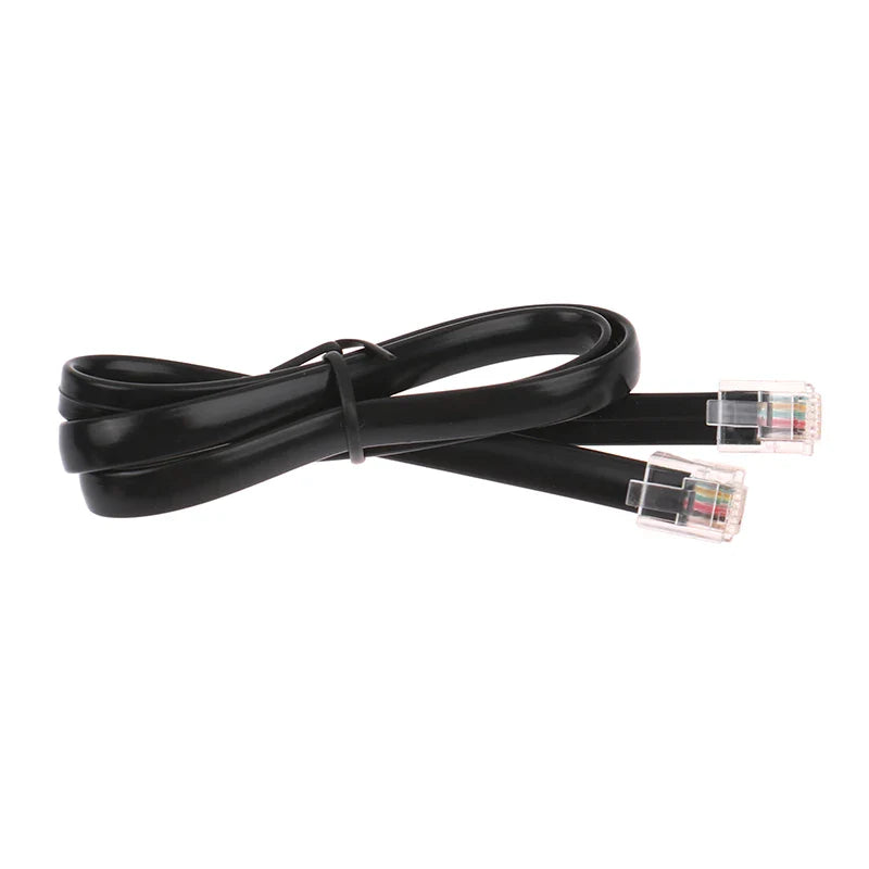 RJ12 6P6C ST-4 Autoguide Cable for iOptron IEQ30 IEQ45 | 0.5–5m
