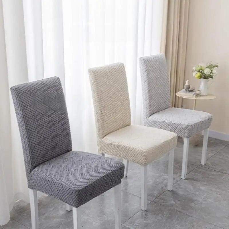 Elastic Chair Cover – Universal Stretch Seat Cover for Dining