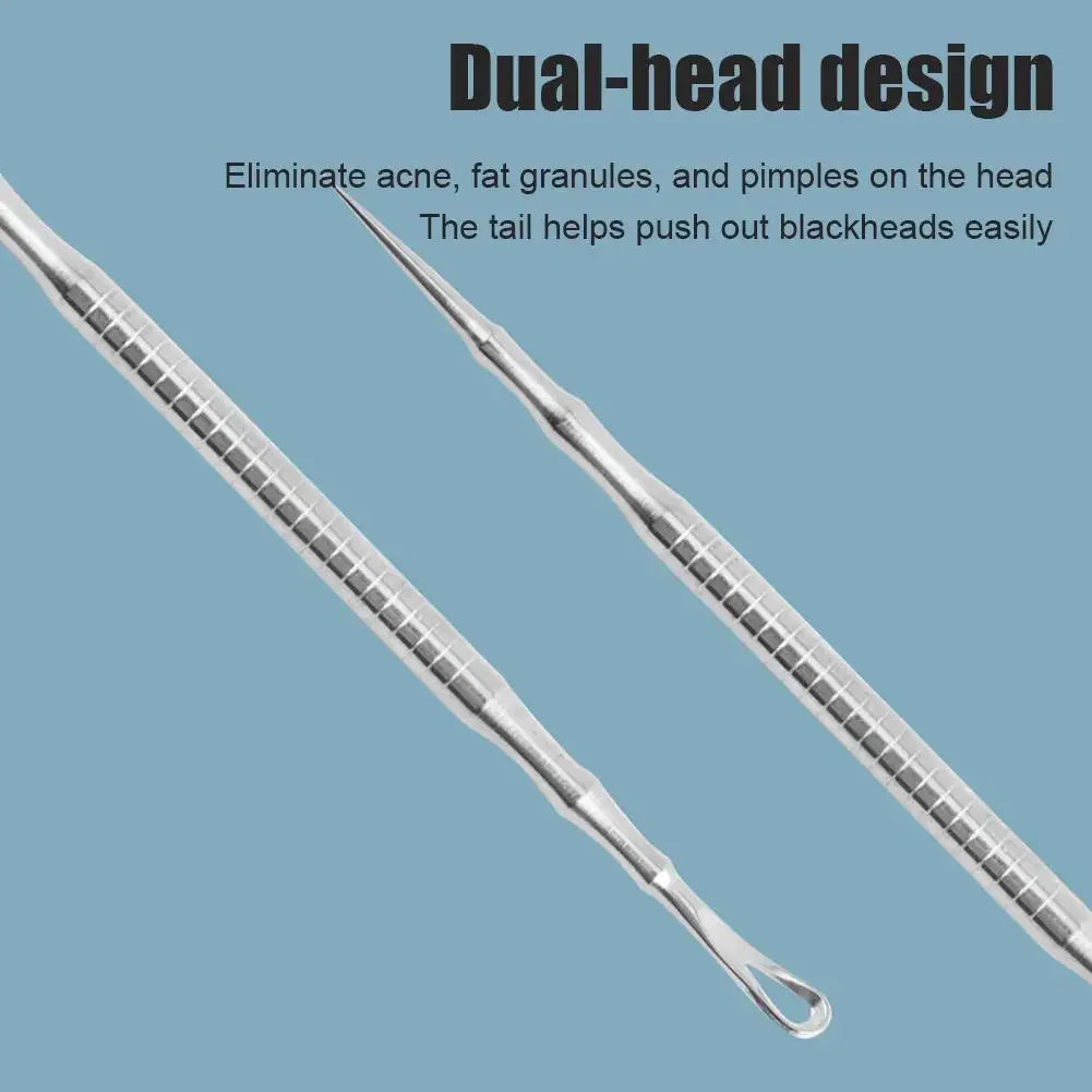 Stainless Steel Pimple Extractor & Blackhead Removal Tool Peaceful Pleasures Health and Wellness