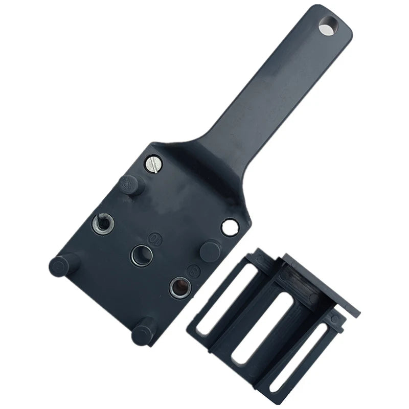Pocket Hole Drill Guide | Straight Hole Locator for Woodworking Pocket Hole Jig Peaceful Pleasures Health and Wellness Gray