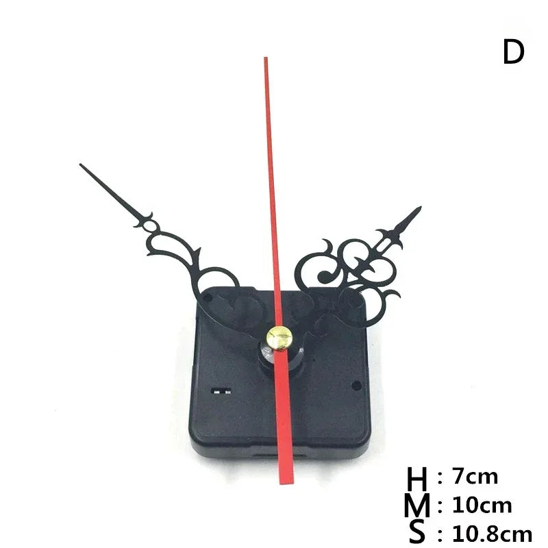 1 Set Hanging DIY Quartz Watch Silent Wall Clock Movement Quartz Repair Movement Clock Mechanism Parts Clock Parts with Needles Peaceful Pleasures Health and Wellness D