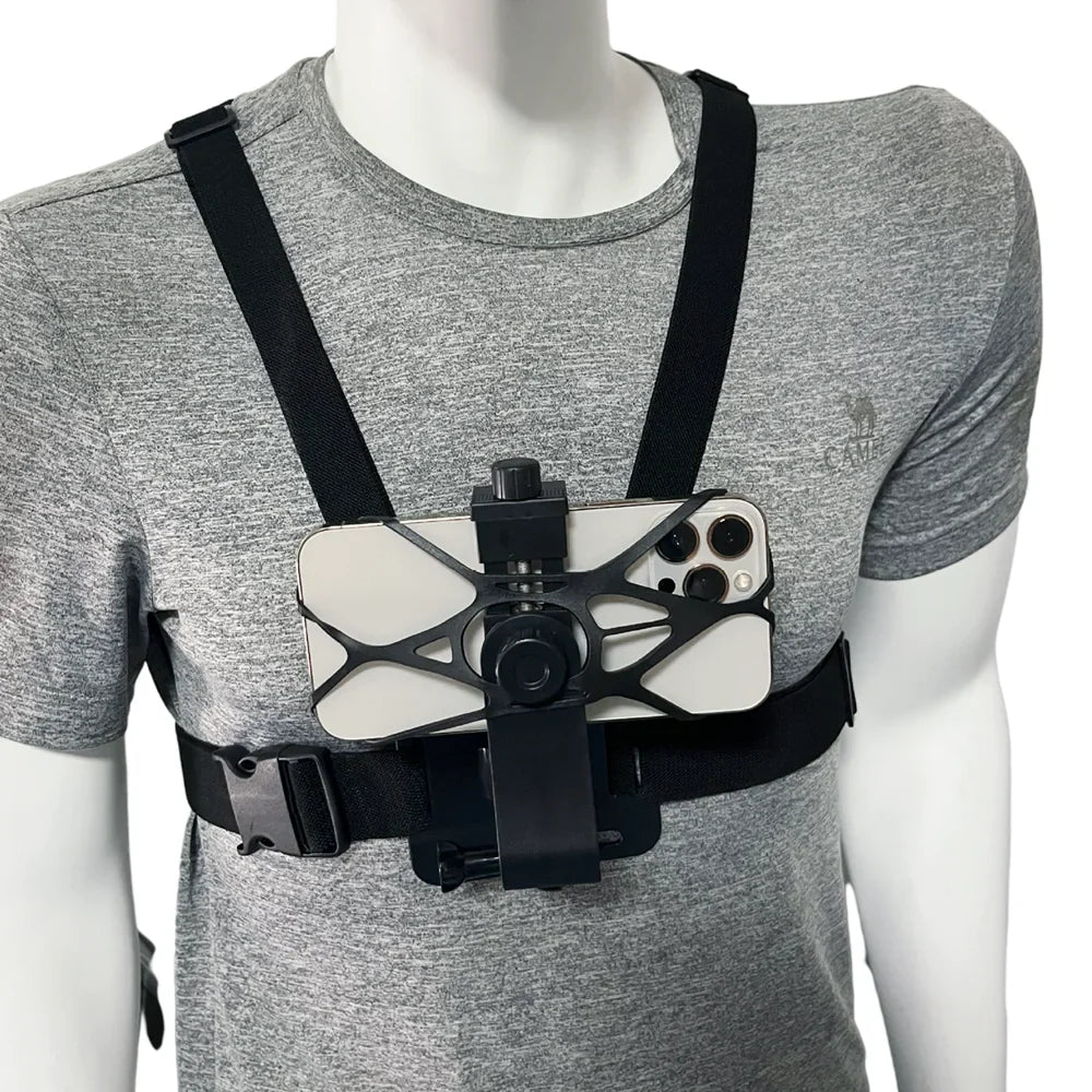 Chest Strap 360° Phone Mount for GoPro & Action Cameras