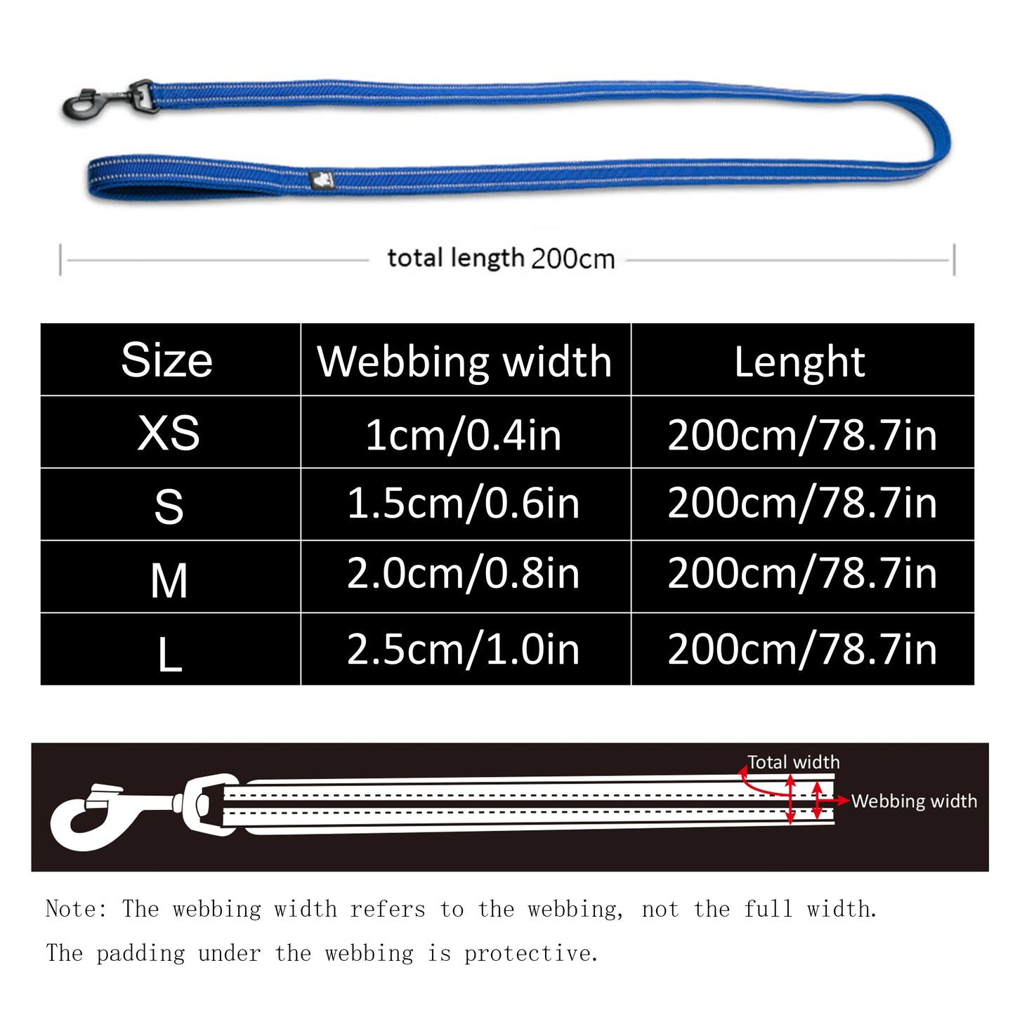 Truelove Soft Pet Leash Reflective Nylon Mesh Padded Puppy Large Dog or Cat Walking Training 11 Color 200cm TLL2112 Dropshipping Peaceful Pleasures Health and Wellness