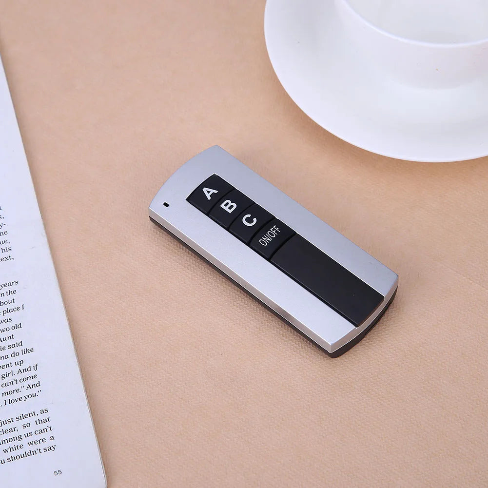 1/2/3 Way ON/OFF 220V Wireless Remote Control Switch for Lamp Light Receiver Transmitter Wireless Digital Remote Control Switch Peaceful Pleasures Health and Wellness