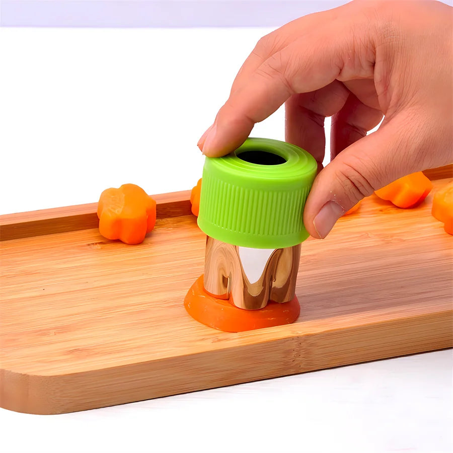 9-Piece Stainless Steel Food Cutter Mold Set – DIY Shapes