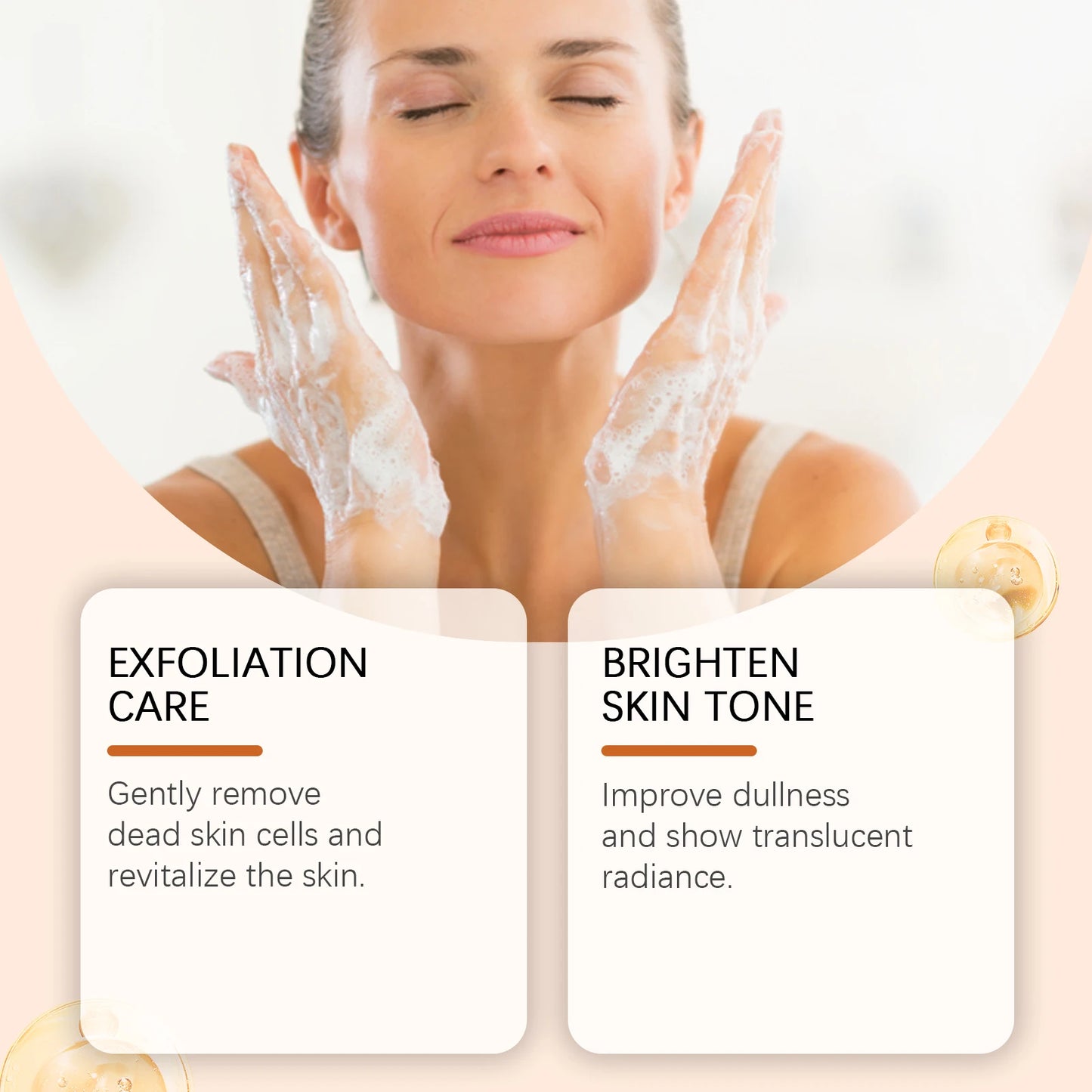 OceAura Papaya Exfoliating Facial Cleanser 100ml | Brighten Skin