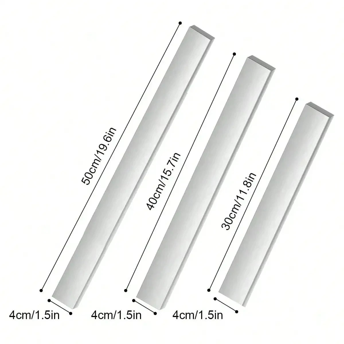 Leeseph Magnetic Knife Holder, Modern Stainless Steel Wall-Mounted Knife Rack, Space-Saving, Perfect for Kitchen Organization Peaceful Pleasures Health and Wellness