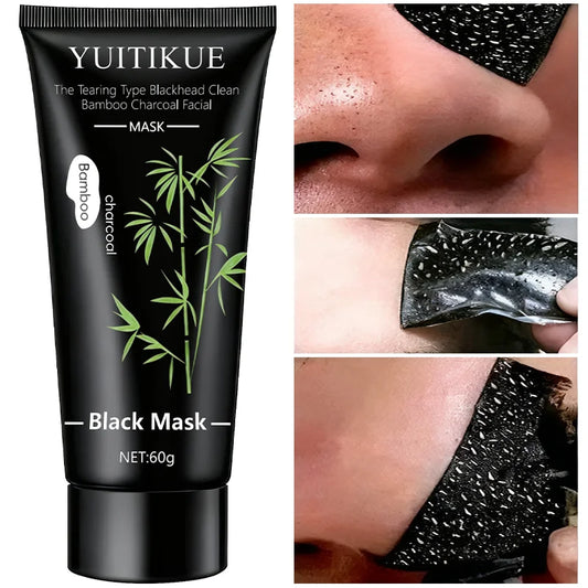 YUITIKUE Bamboo Charcoal Peel-Off Black Mask 60g | Deep Cleanse Peel-Off Face Mask Oasis Select Default Title