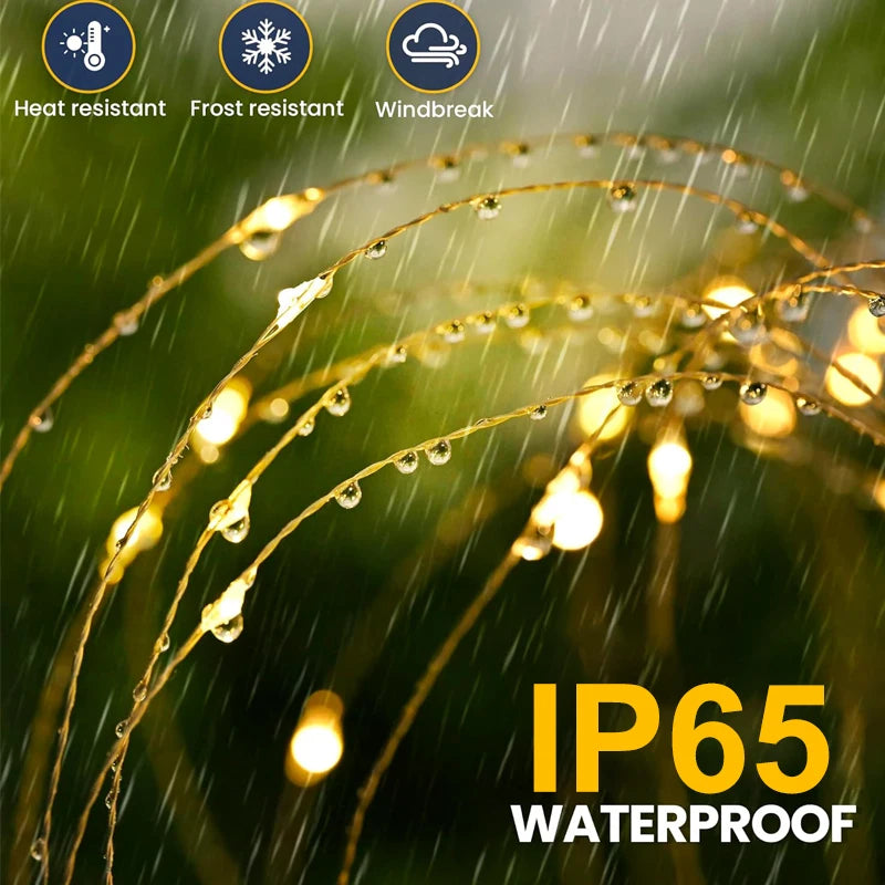 Solar Dandelion Firework LED Garden Lights | IP65 Waterproof
