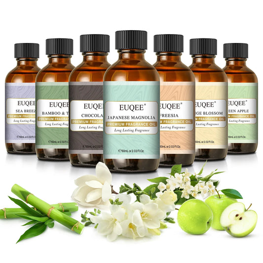 EUQEE 60ml Fragrance Oil for Diffuser, Candle Making & Humidifier Aromatherapy Fragrance Oil Oasis Select