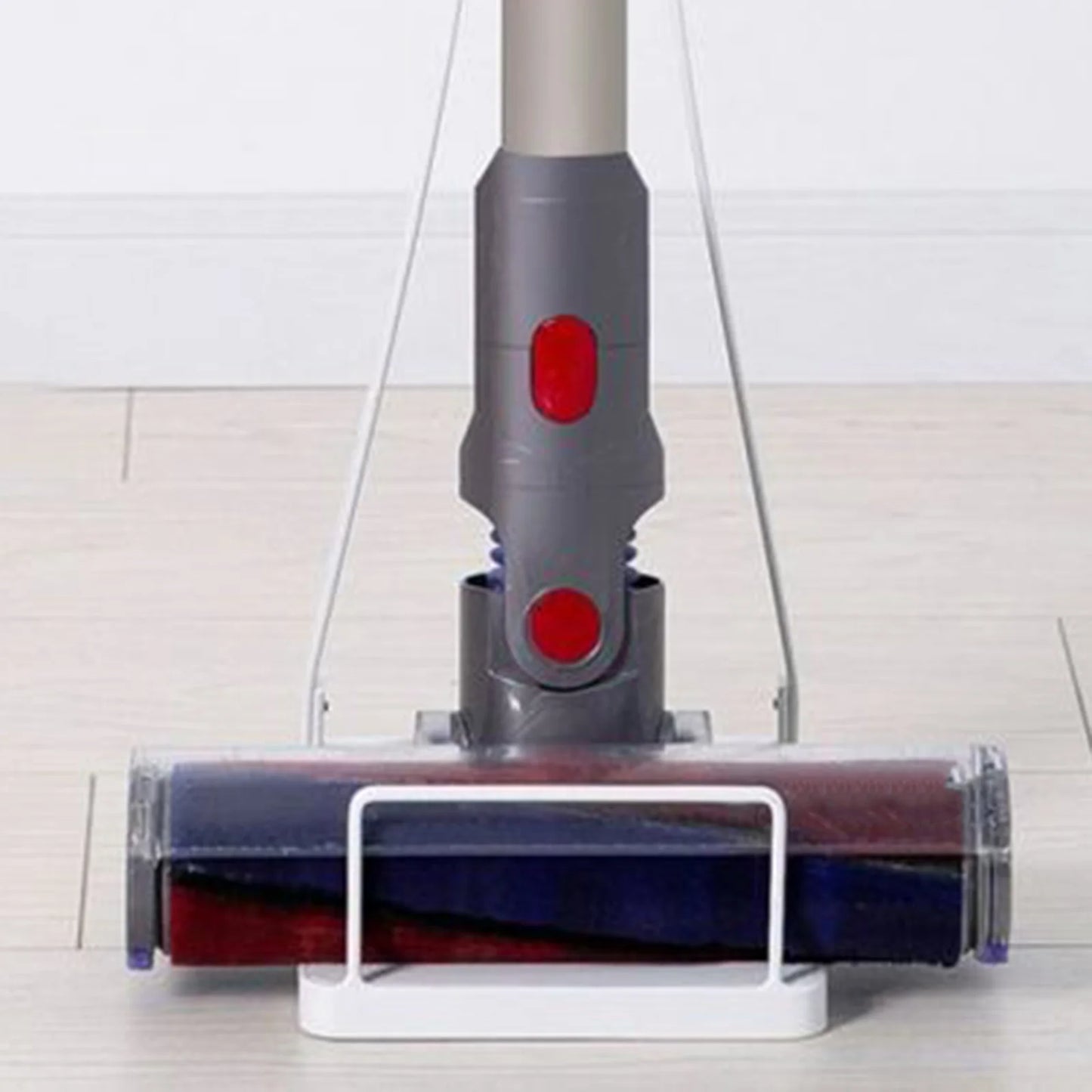 No-drilling Vacuum Stand Stable Metal Storage Bracket Stand Holder Fit Most Stick Vacuum Cleaner Peaceful Pleasures Health and Wellness
