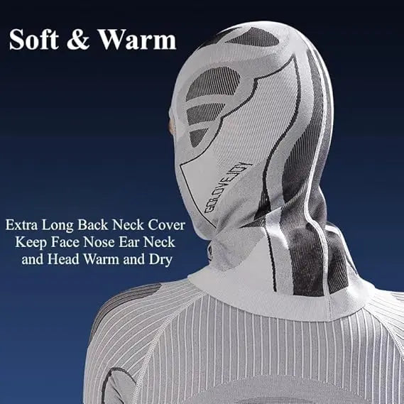 Men Women Cold-Proof Thermal Scarf Winter Ski Hat Balaclava Full Face Mask Ski Cycling Hunting Head Neck Cover Helmet Liner Cap Peaceful Pleasures Health and Wellness