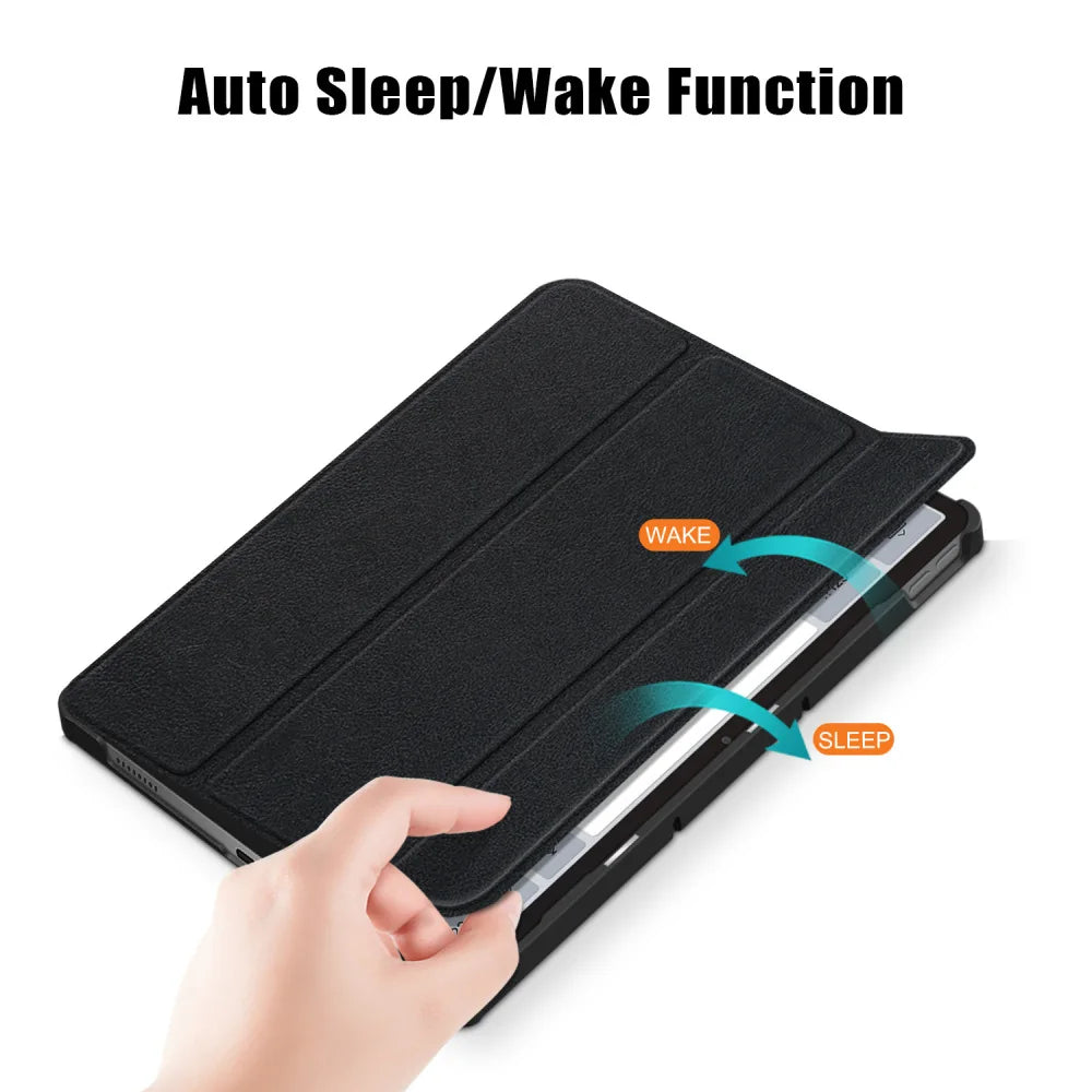 PU Built-In Stand Function For ODEA A12 Tablet Case Shockproof Cover 12 Inch Soft All-Inclusive Drop-Proof Protective Case Peaceful Pleasures Health and Wellness