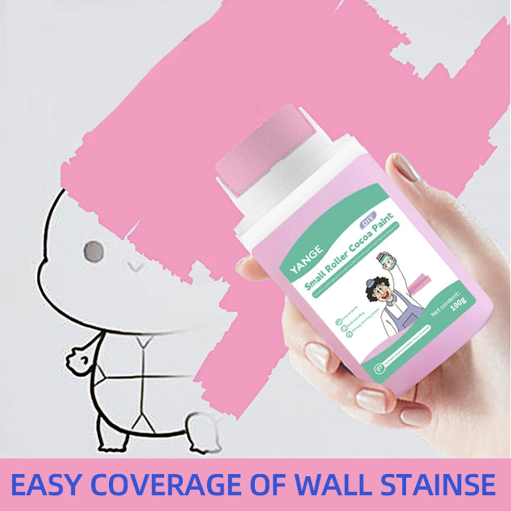 Touch-Up Paint For Walls High Coverage Wall Renovation White Paint For Wall Graffitis Dirty Cover Repair Paint For DIY Graffitis Peaceful Pleasures Health and Wellness