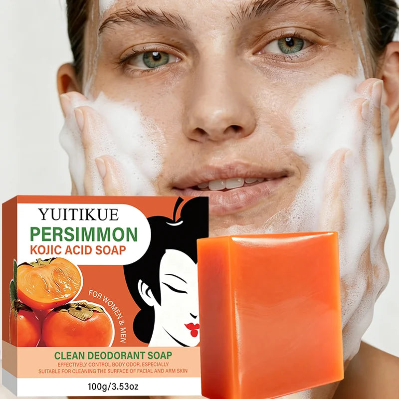YUITIKUE Kojic Acid & Persimmon Deodorant Soap – 100g