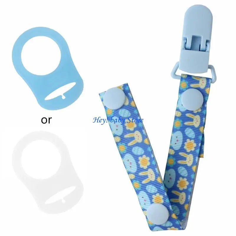 Baby Pacifier Clip & Chain Set – 6 Colors for Toddlers