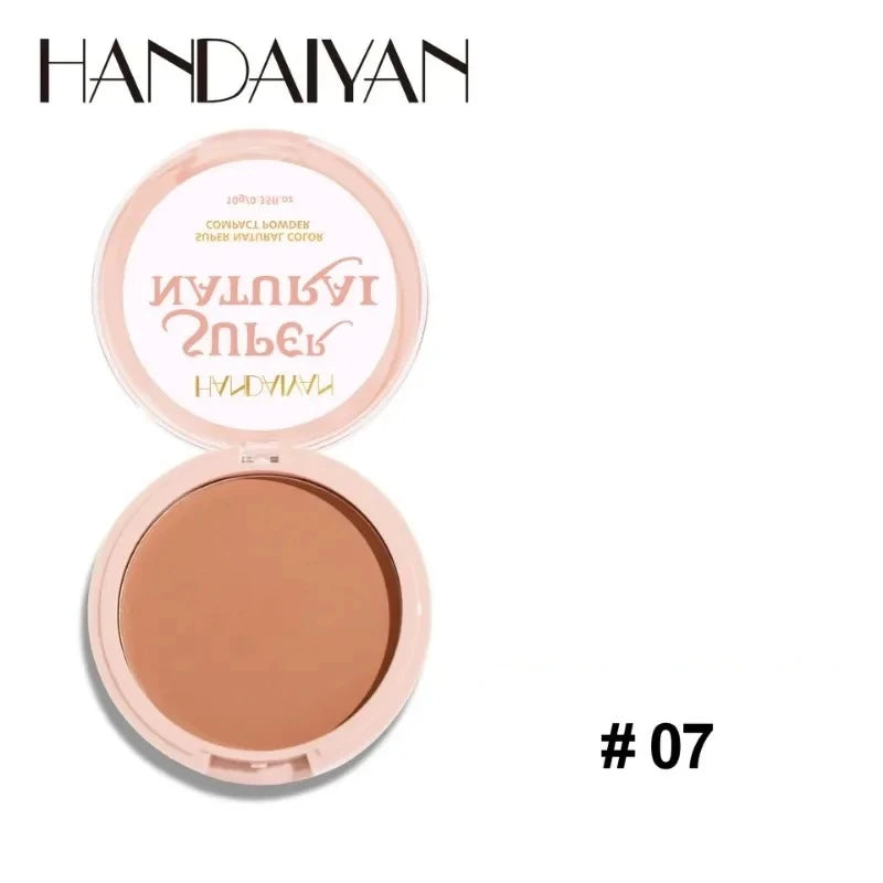 Handaiyan Matte Pressed Powder Foundation – 8 Shades, Oil Control