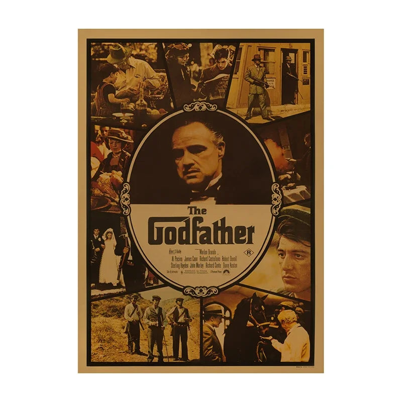 Retro Leon Movie Canvas Wall Art | Vintage Film Poster Print