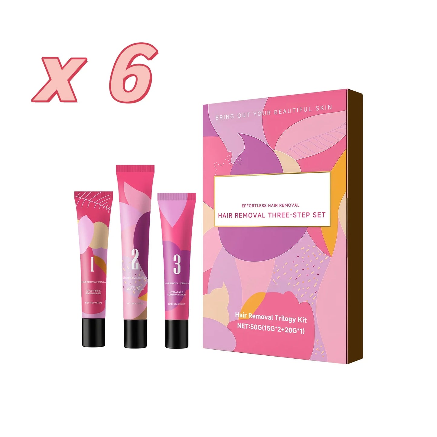 Hair Removal Cream Set – Face & Body Sensitive Skin Kit