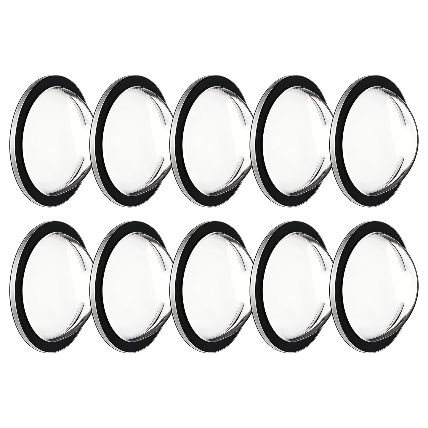Lens Guard Protective Cover for Tesla Refreshed Model Y Lens Guard High-Transparency Design Anti-Scratch Easy Installation Peaceful Pleasures Health and Wellness 10Pcs
