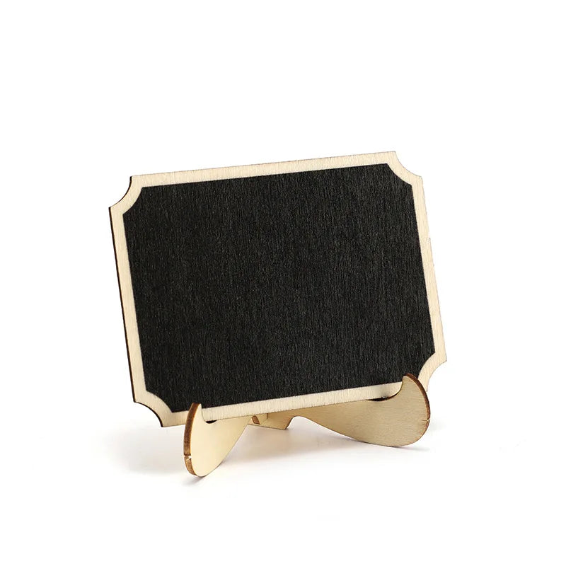 1pcs Mini Wooden Blackboard Universal Message Board Chalkboard Portable Wedding Party Decor Decorative Parts Home Decor Peaceful Pleasures Health and Wellness type3