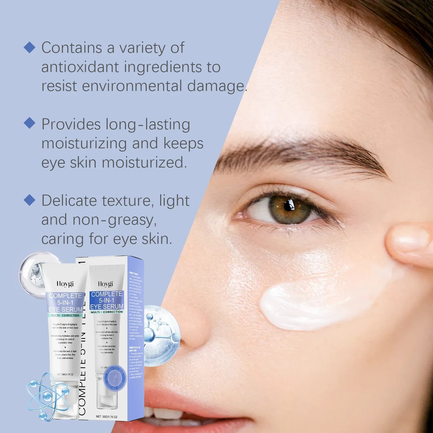 Collagen 5-in-1 Eye Cream – Dark Circles, Bags & Fine Lines