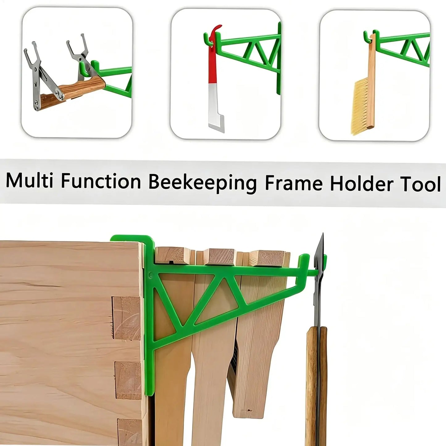Beehive Frame Holder 2-Pack | Heavy Duty Beekeeping Perch