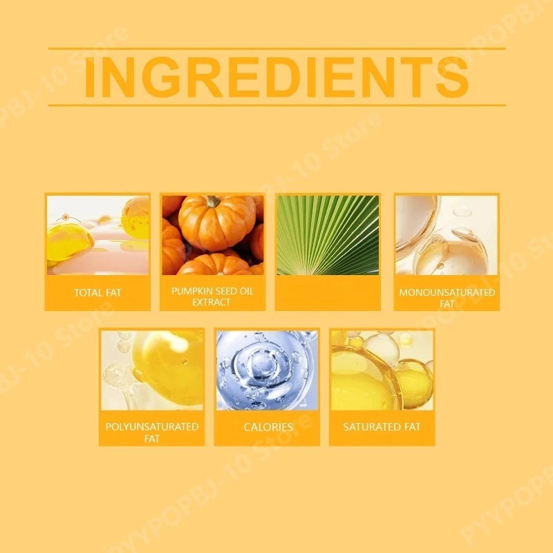 Pumpkin Seed Oil Capsules Relieve Daily Physical Discomfort with Multiple Ingredient Care Capsules 180 Capsules Peaceful Pleasures Health and Wellness