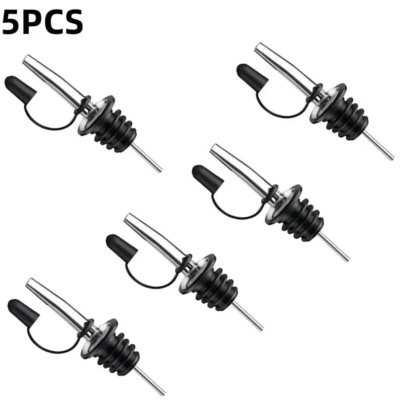 Leak-Proof Wine Bottle Stopper, Pourer & Dispenser Nozzle