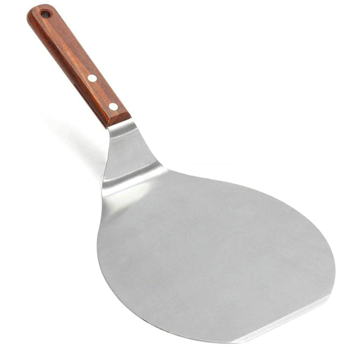 Portable Metal Pizza Shovel Food Grade Material Pancake Spatula for Cakes Pizzas Cookies Pancakes Peaceful Pleasures Health and Wellness