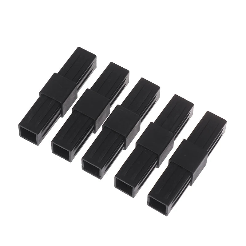 New 1/5Pcs 20MM 2/3/4-/5-way Cross Square Pipe Fittings 20X20Pipe Angle Code Hexagonal Through Plastic Fittings ABS Connector Peaceful Pleasures Health and Wellness 01 5pcs
