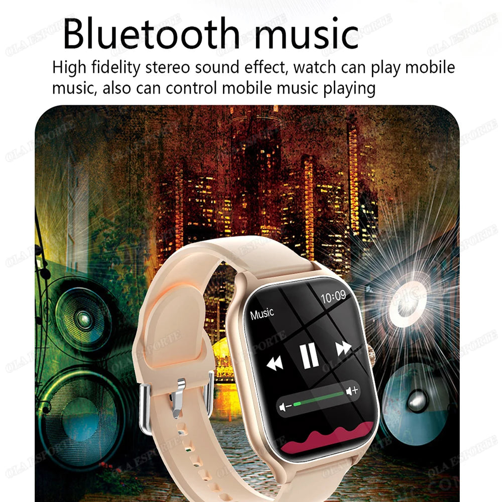 Ola Esporte HT30 Smartwatch 2.01" HD Bluetooth Call Health Tracker