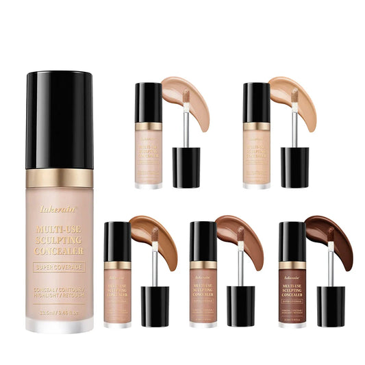 Lakerain Multi-Use Foundation & Concealer | Matte Full Coverage Foundation Concealer Oasis Select