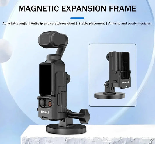 DJI Osmo Pocket 3 Magnetic Bracket & Tabletop Mount Kit Camera Mount Accessory Oasis Select