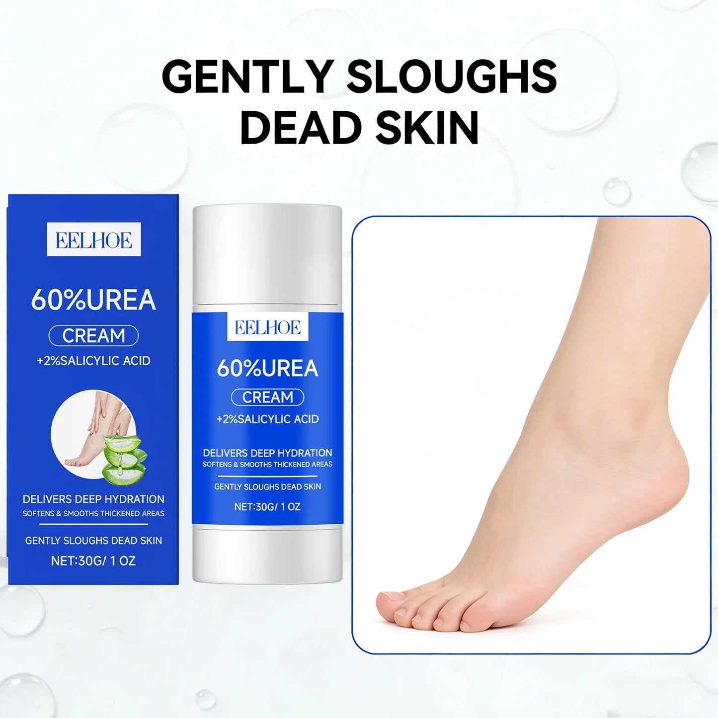 Urea 40% + Salicylic Acid 2% Foot Cream – Repair Cracked Heels