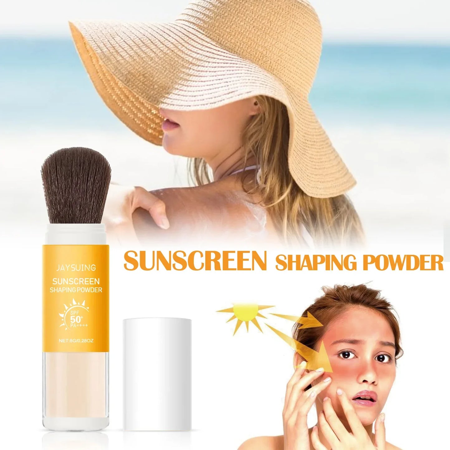 SPF50 Sunscreen Loose Setting Powder – Matte Oil Control 8g