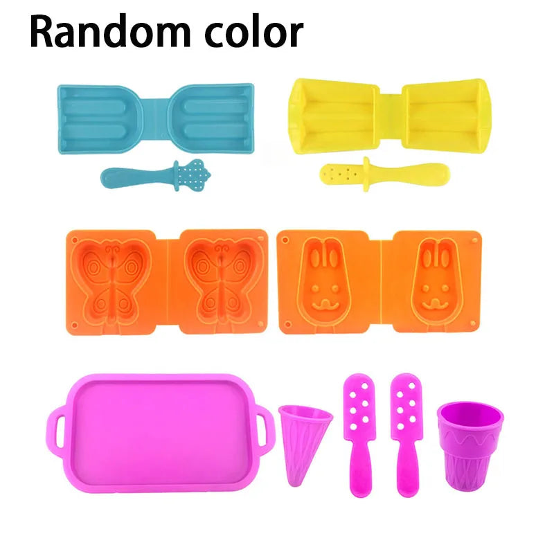 3D Ice Cream Playdough Mold Play Dough Accessories DIY Craft Toys