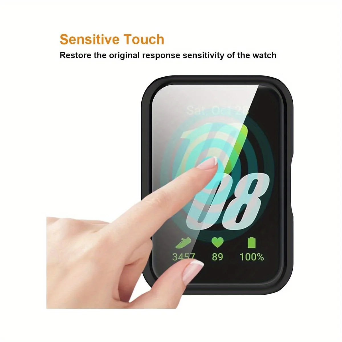 Samsung Galaxy Fit 3 TPU Bumper Protective Case Cover Peaceful Pleasures Health and Wellness