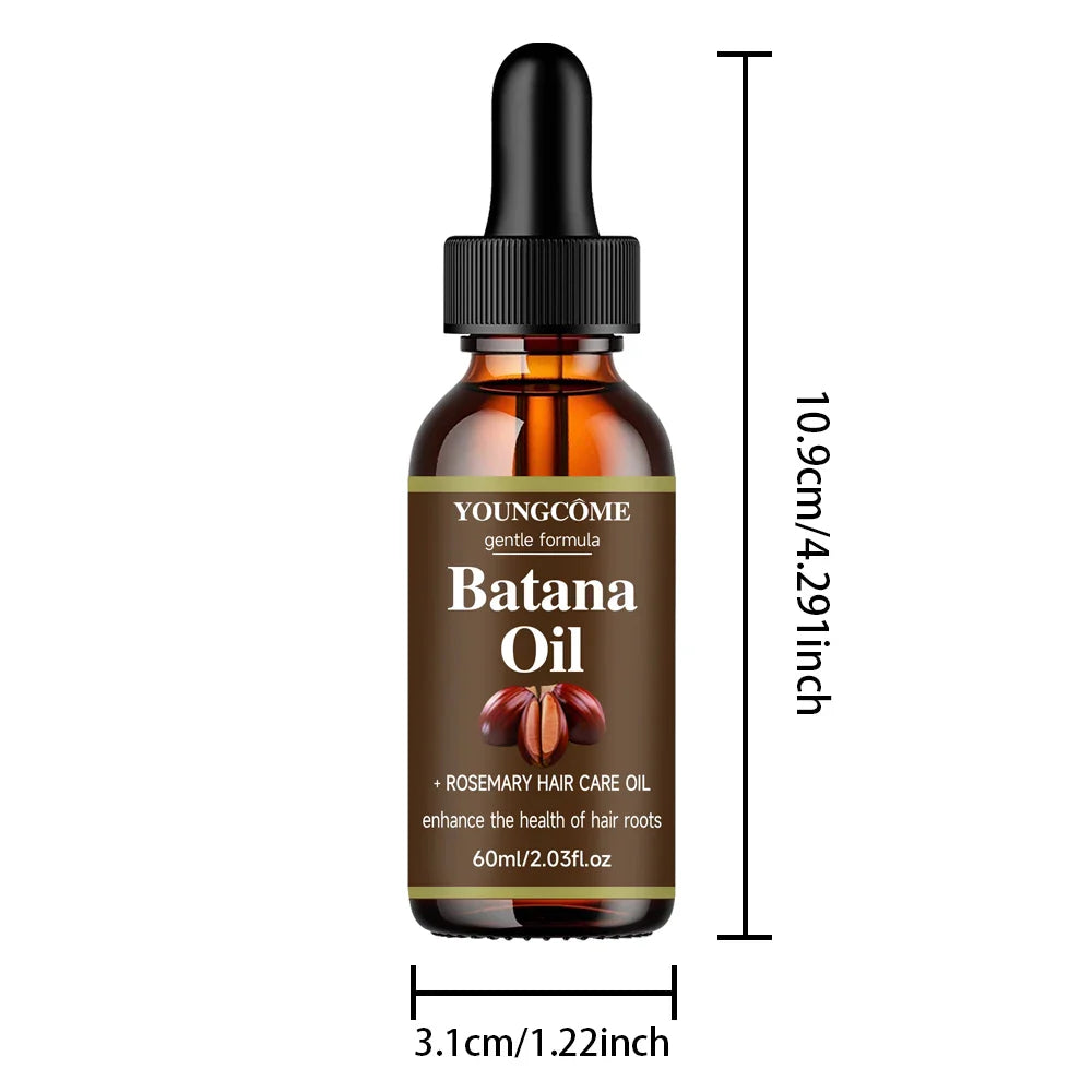 Batana Rosemary Mint Scalp Oil with Biotin | 40ml/60ml