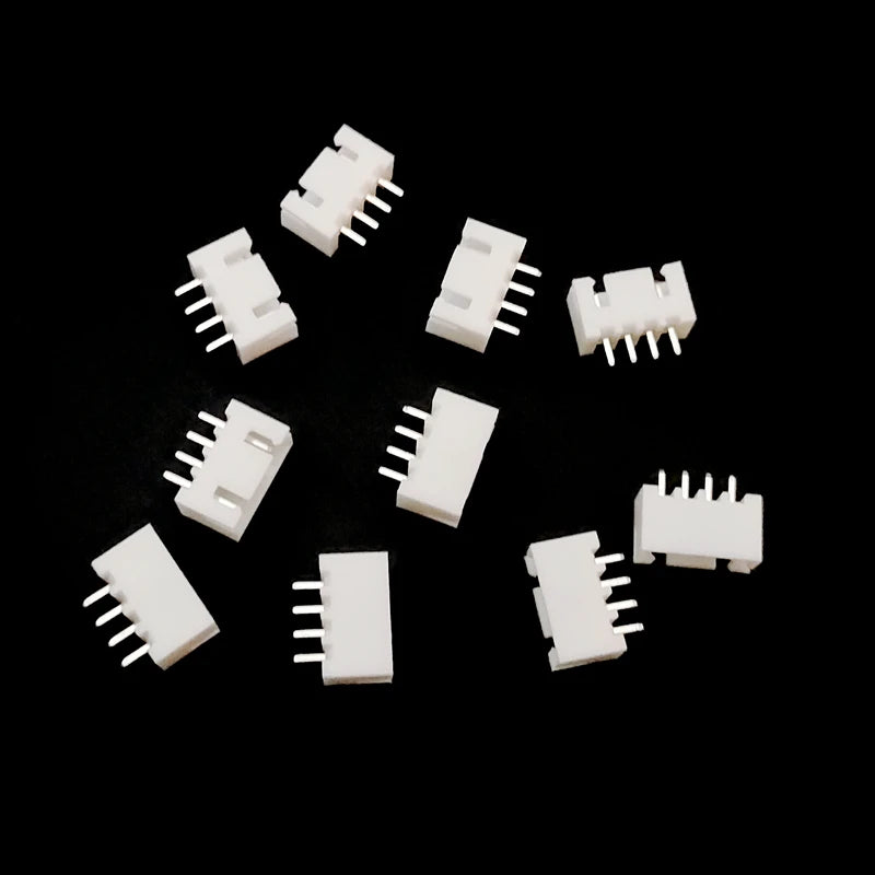 2000pcs XH2.54 2p 3p 4pin 2.54mm Pitch Pin Header JST Wire Connectors Adaptor XH 2.54mm Spacing Connector Peaceful Pleasures Health and Wellness