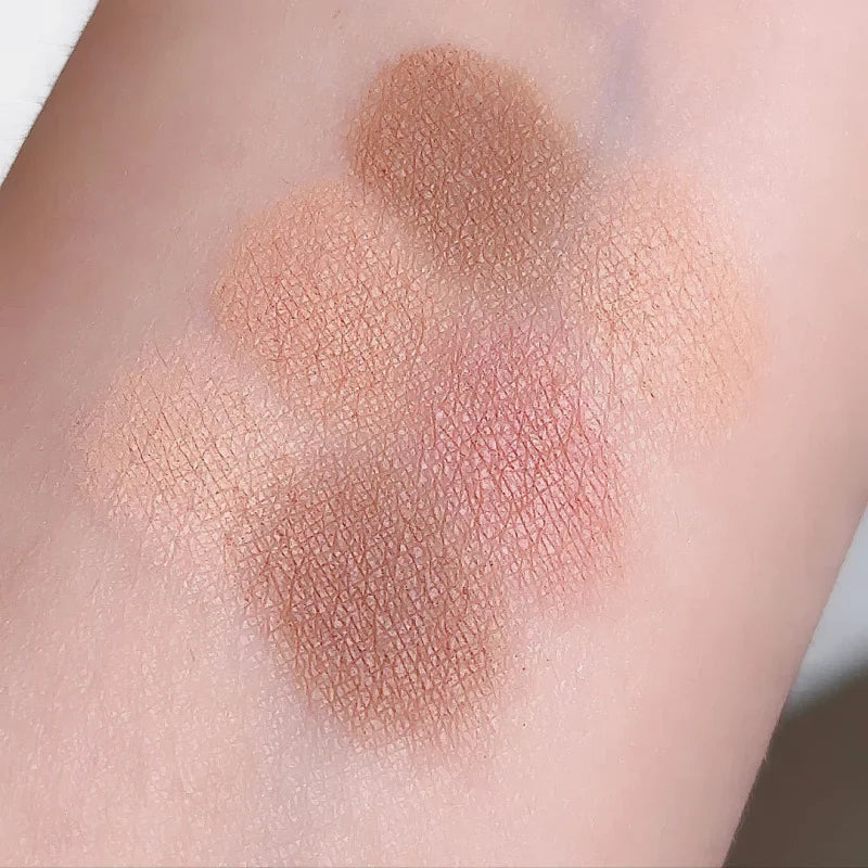 6-Color Eyeshadow Palette – Matte, Shimmer & Glitter | #701