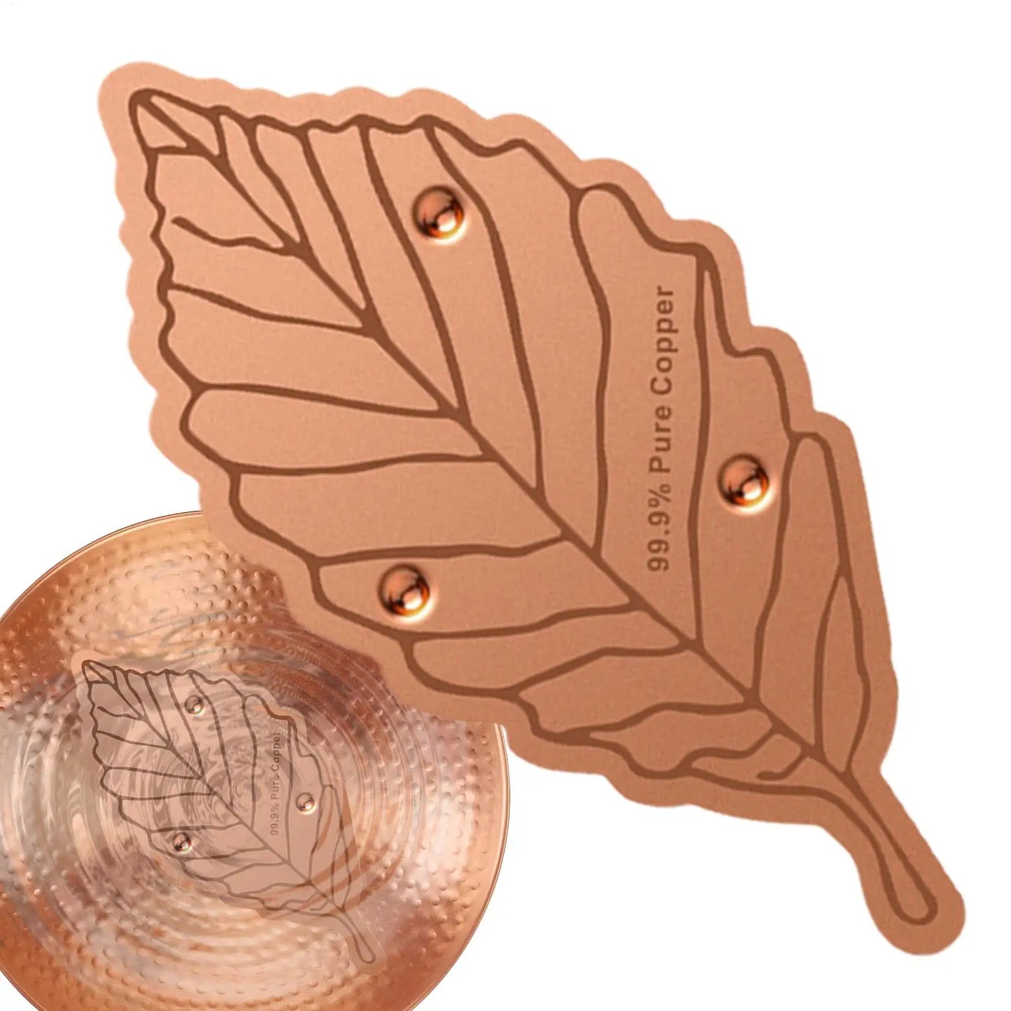 Copper Bird Bath Purification Disk | Garden Water Cleaner